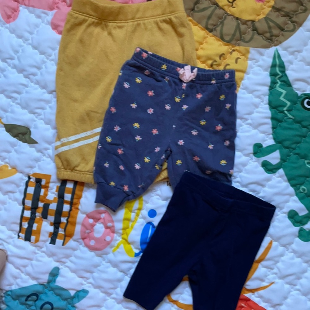 Group of three pairs of three-month-old pant
